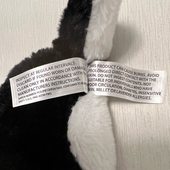 NWT Warmies Full Size Orca Heat or Cool Weighted Stuffed Animal French Lavender - Picture 10 of 12